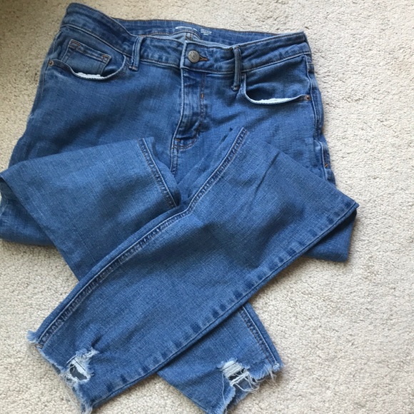 Old Navy Denim - Old Navy Rockstar Super Skinny Ankle Jeans
